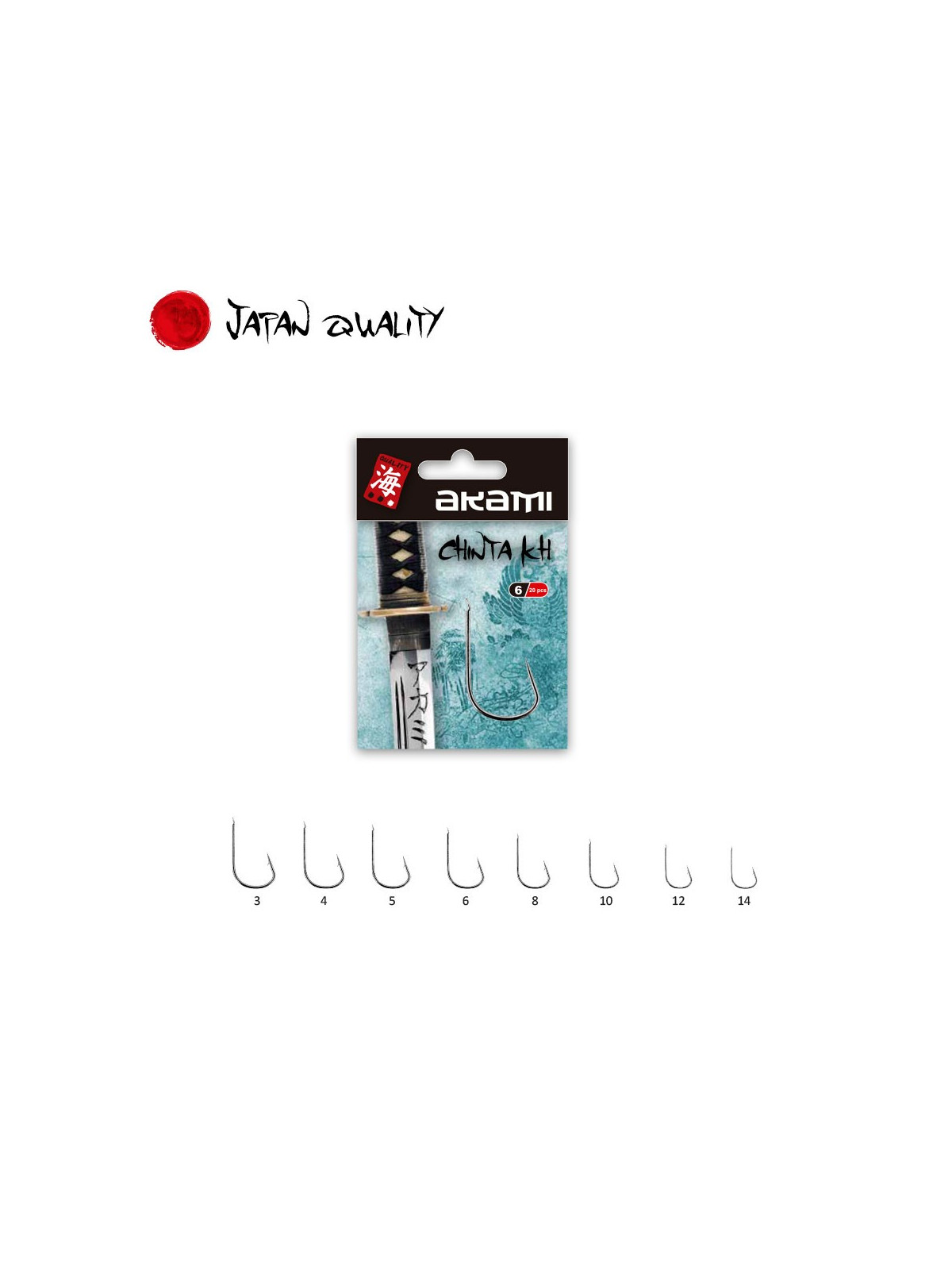 AKAMI HOOKS SERIE CHINTA KH