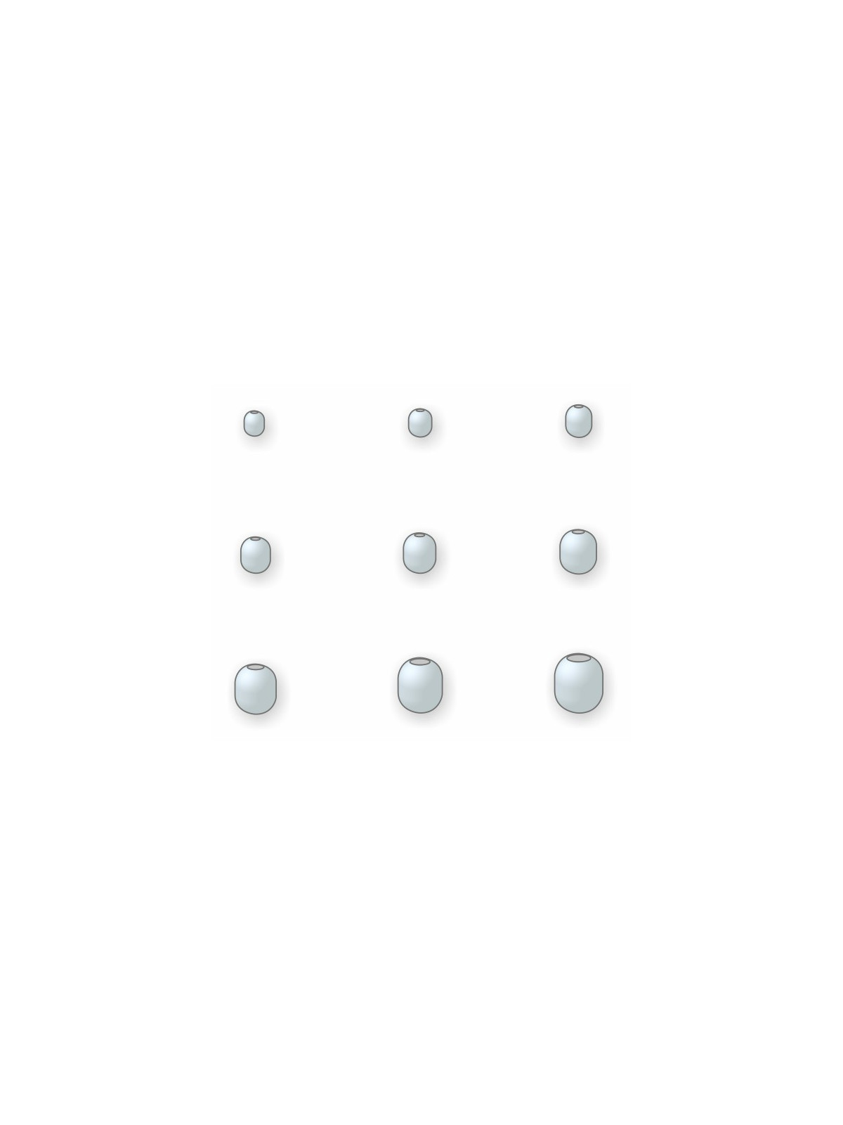 STONFO PERLINE FORO CALIBRATO