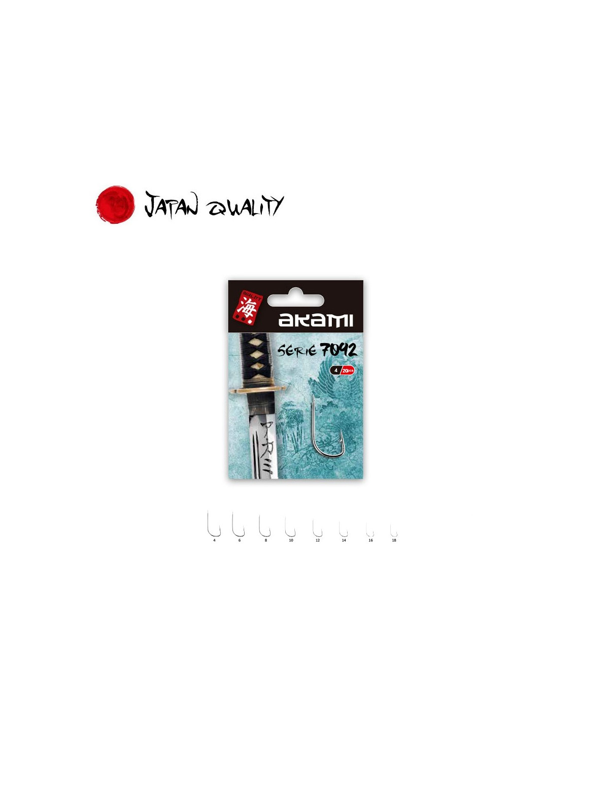 AKAMI HOOKS SERIE 7092