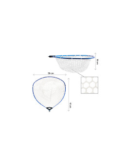 AREA LANDING NET HEAD TRANSPARENT PVC