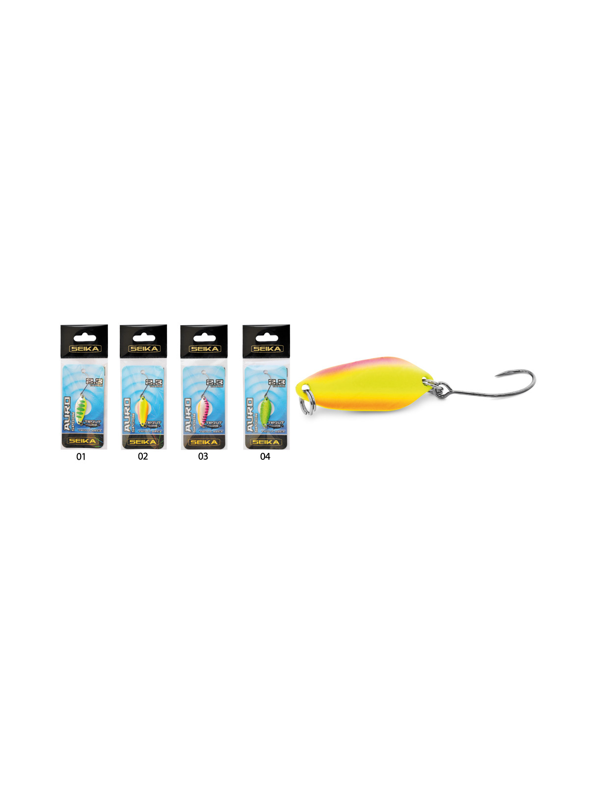 Auro Spoon Gr.2.3 Orange Yellow Pink