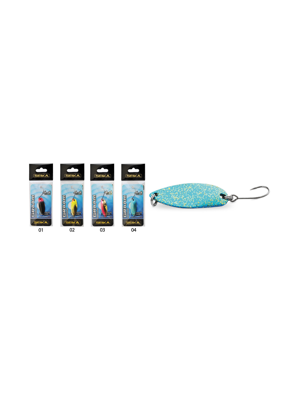 Graam Spoon Gr.4.4 Glitter Sky Blue