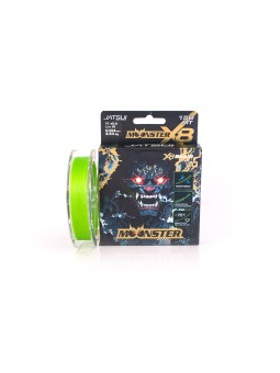 JATSUI MOONSTER BRAID GREEN 300MT PE1.2 23LB